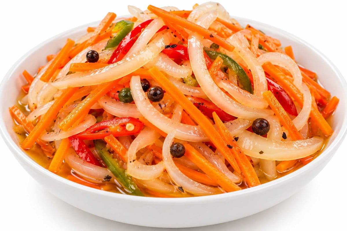 Escovitch Pickled Onions & Carrots (4oz)