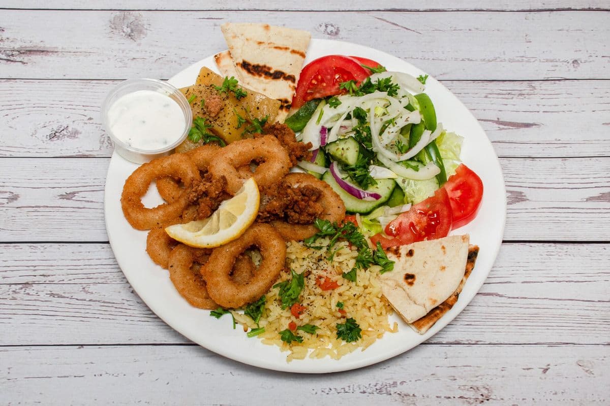 Fried Calamari Dinner