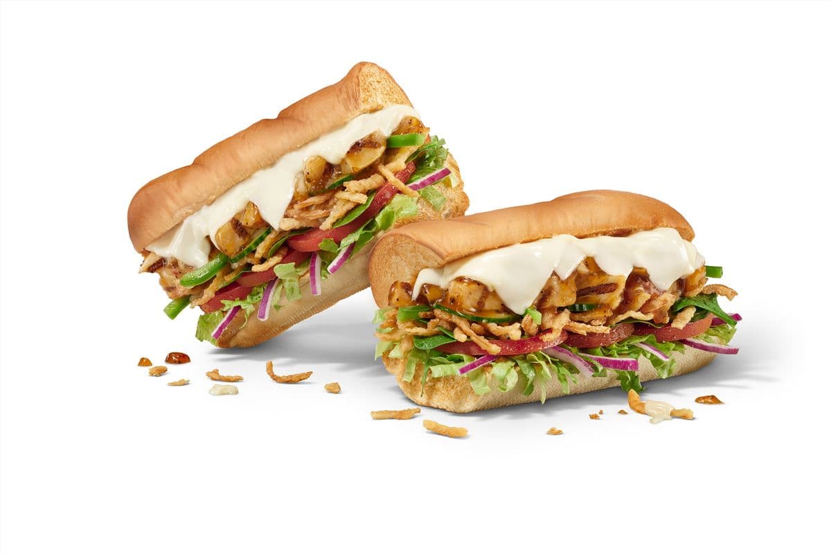 Footlong Chicken Teriyaki Crunch Sub (1060 Cals)