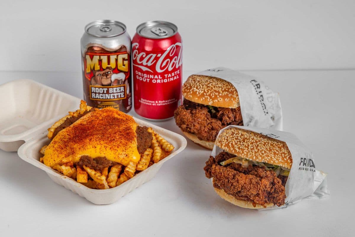 Buttermilk Fried Chicken Sandwiches for Two