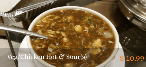 Vegetable or Chicken Hot and Sour Soup