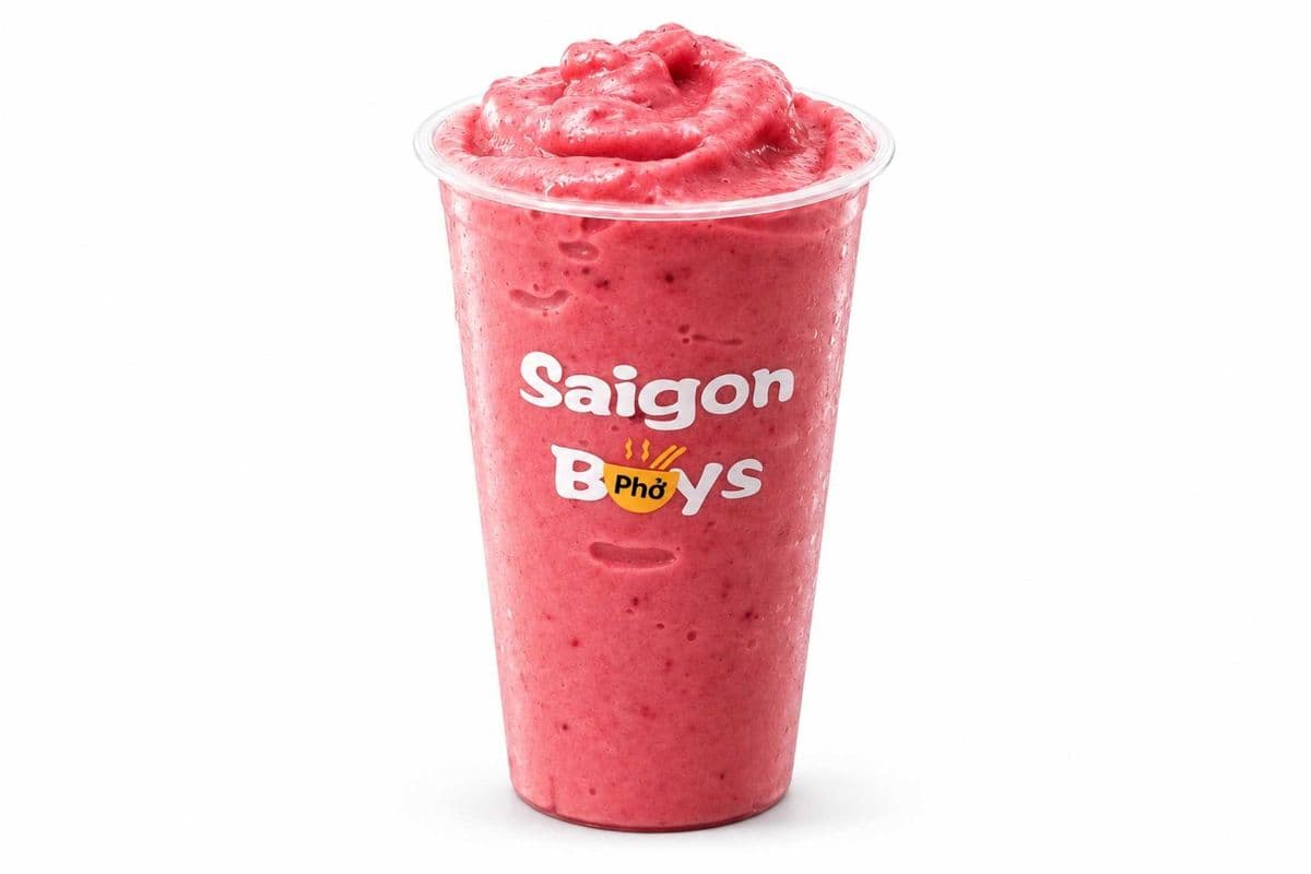 Strawberry and Pineapple Smoothie (450 ml)