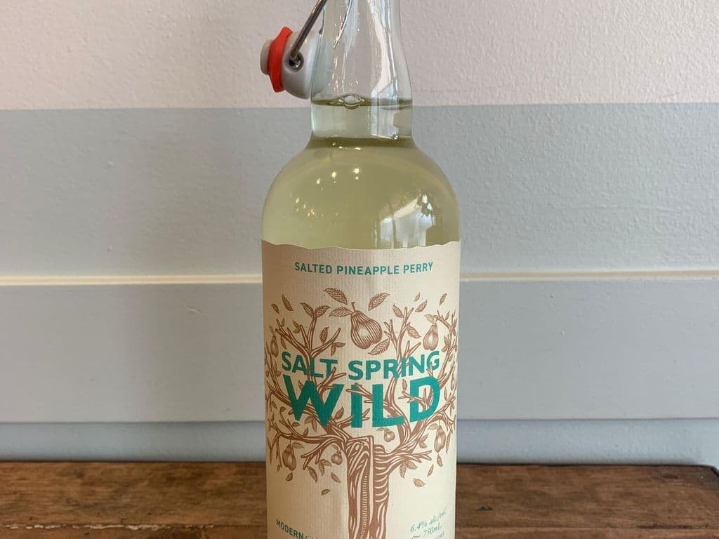 Saltspring Cider- Salted Pineapple Perry