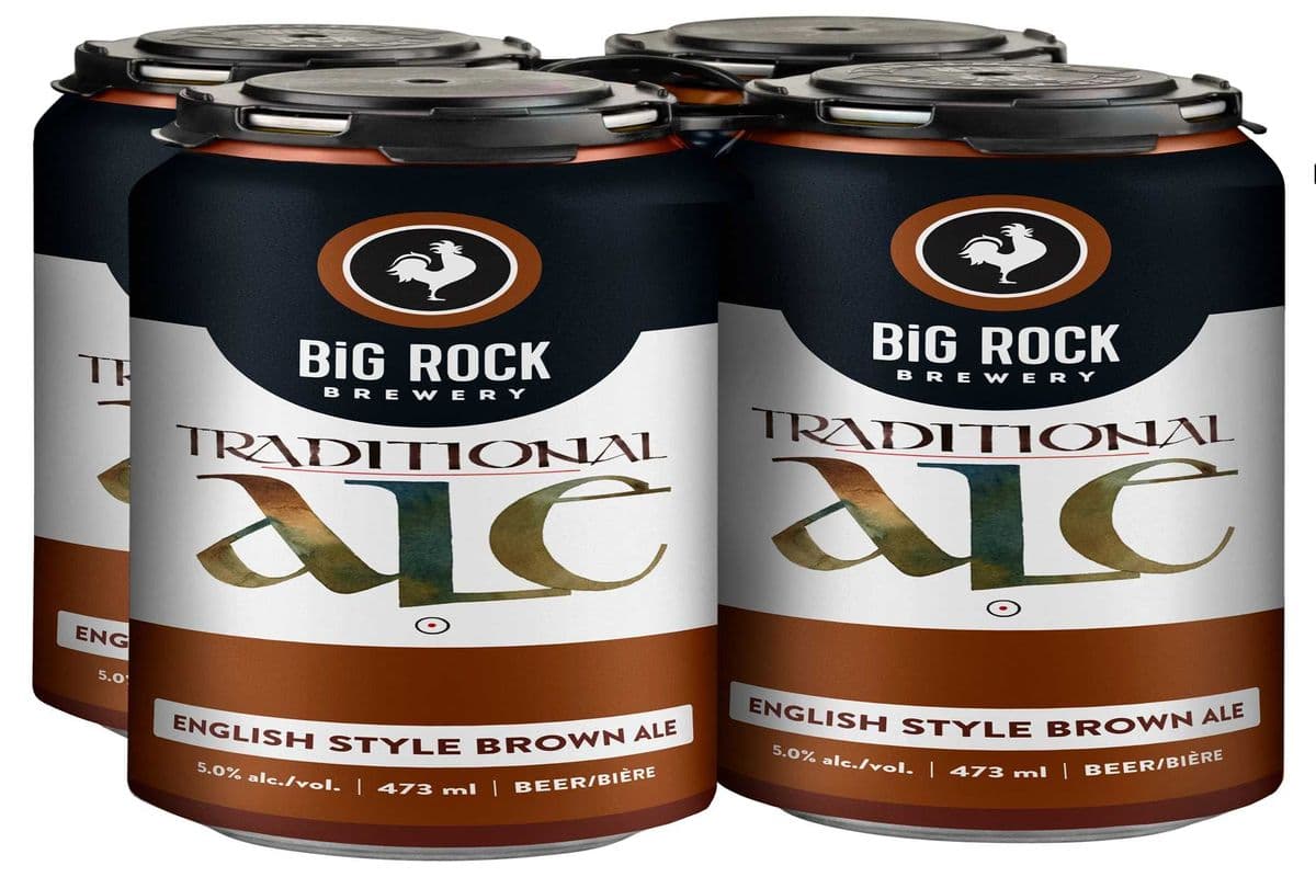 BIG ROCK TRADITIONAL ALE 4 CANS (4 x 473ML)