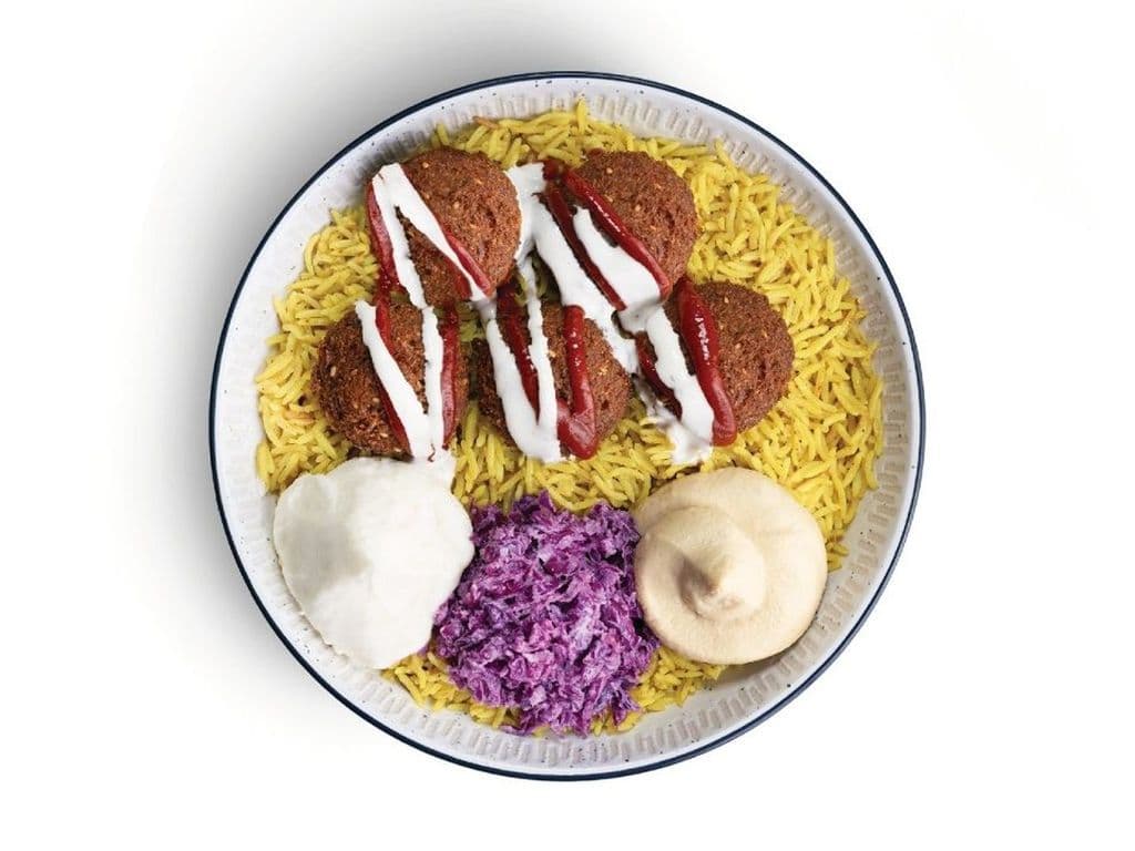 Small Falafel and Rice
