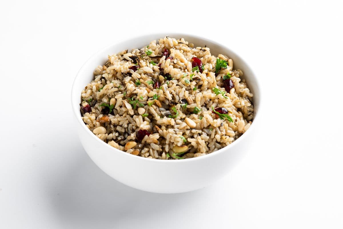 Garden-Fried Brown Rice