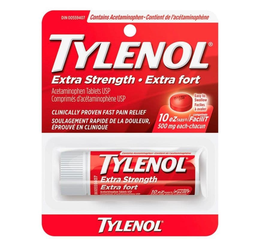 Tylenol Extra Strength (10 Capsules)