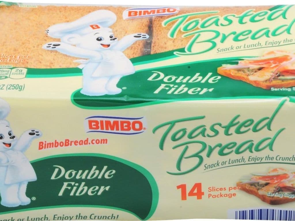 Pan Tostado Binbo Doble Fibra 14slices