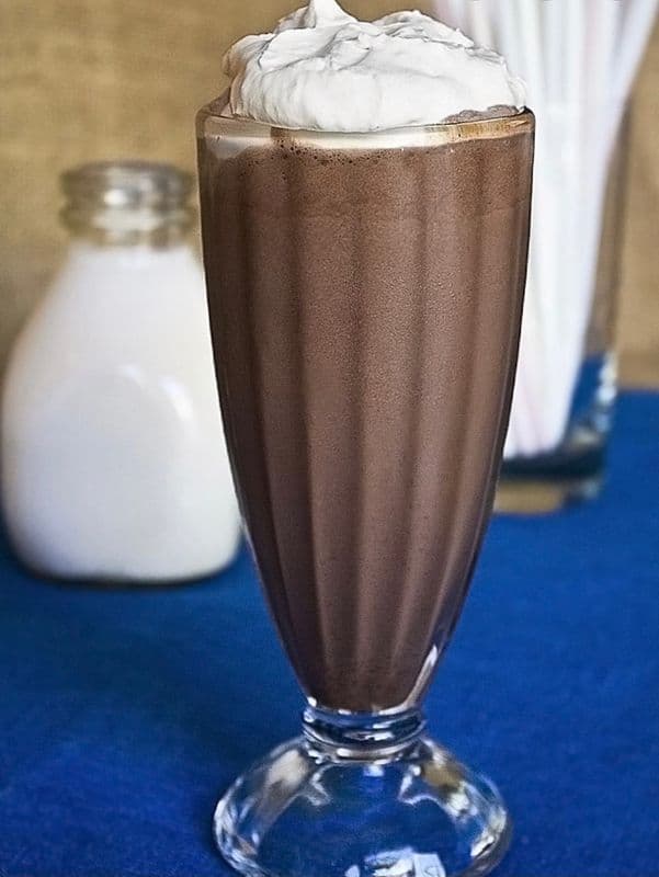 Chocolate milkshake