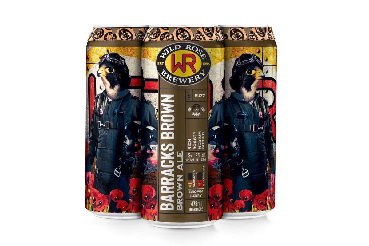 WR BARRACKS BROWN ALE 4 PACK (1 x 473 ML)