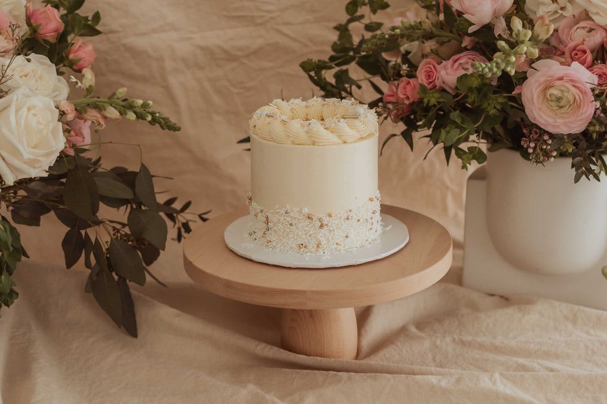6" Vanilla Designer Sprinkle Cake