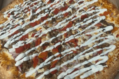 Small Butter Chicken Specialty Pizza