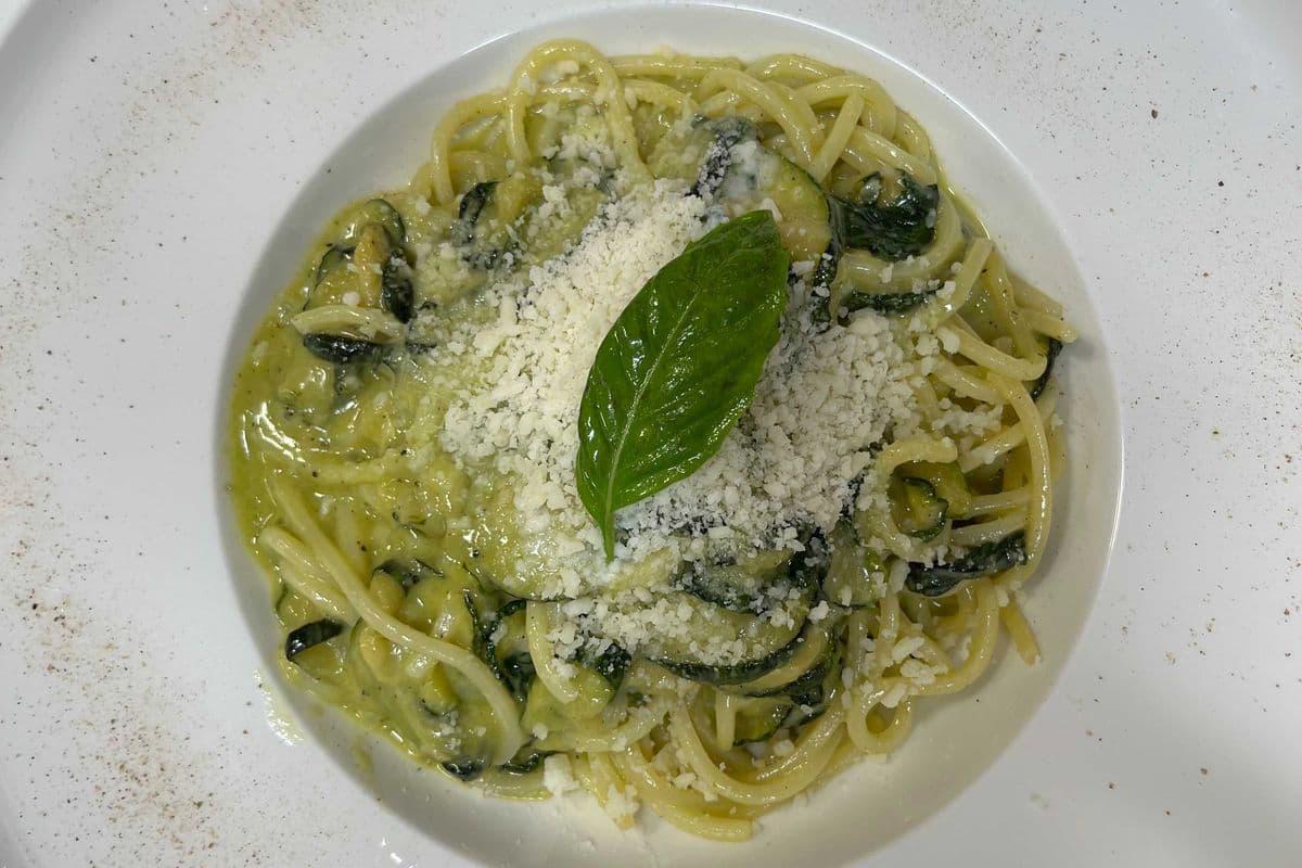 Spaghetti Nerano (Spaghetti Di Gragnano, Zucchine Alla Nerano)