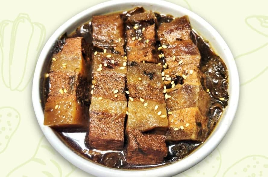 Vegetarian Braised Pork Belly with Pickled Mustard / 素梅菜扣肉單點