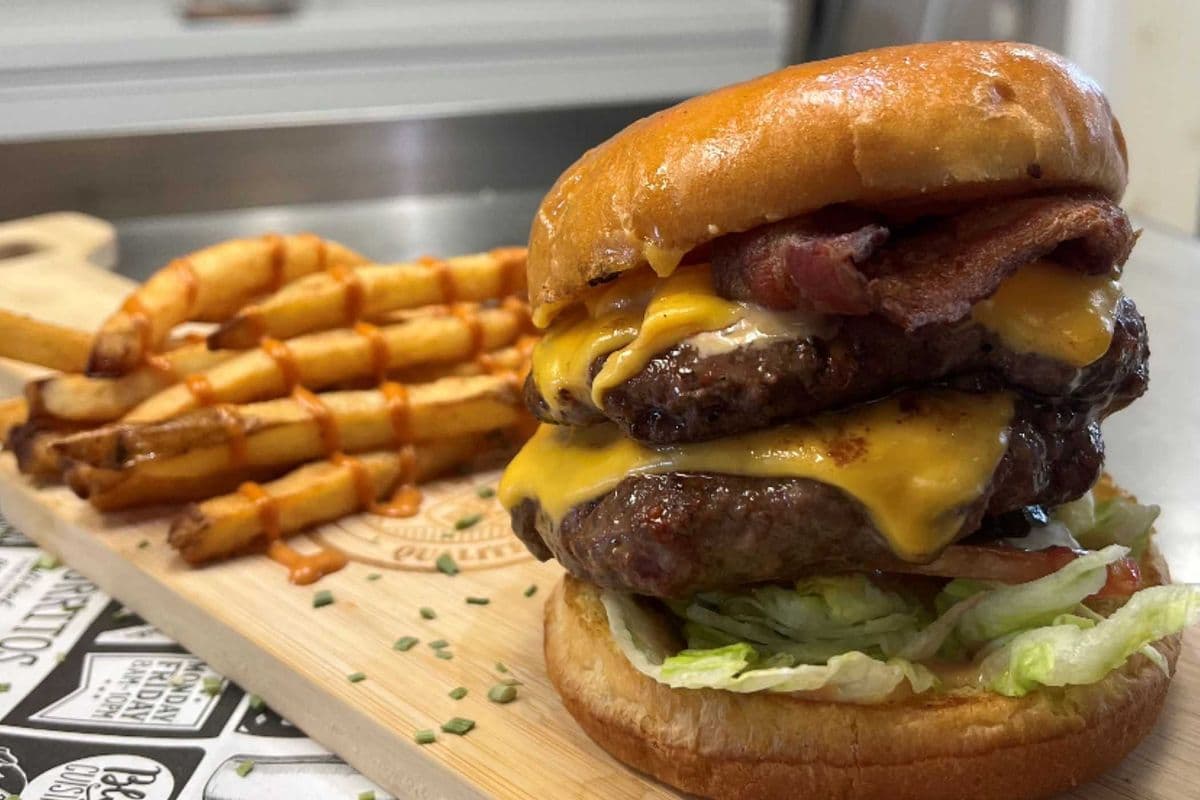 Smashed Smoked Brisket Burger- Doublepatty