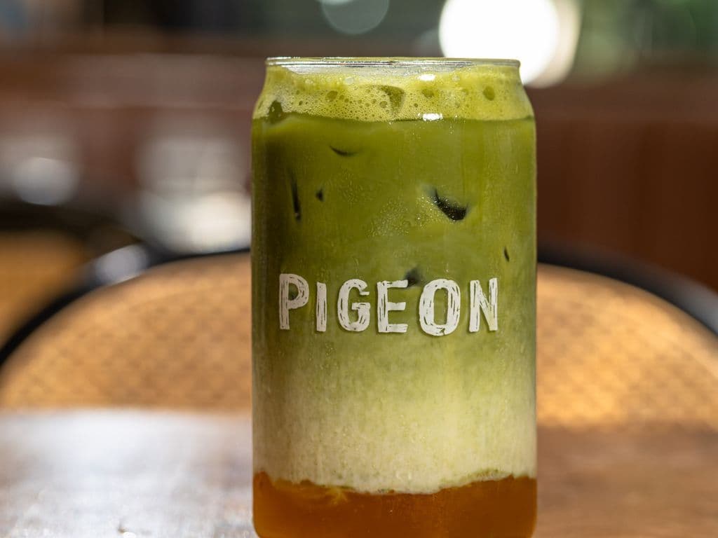 Mango Iced Matcha