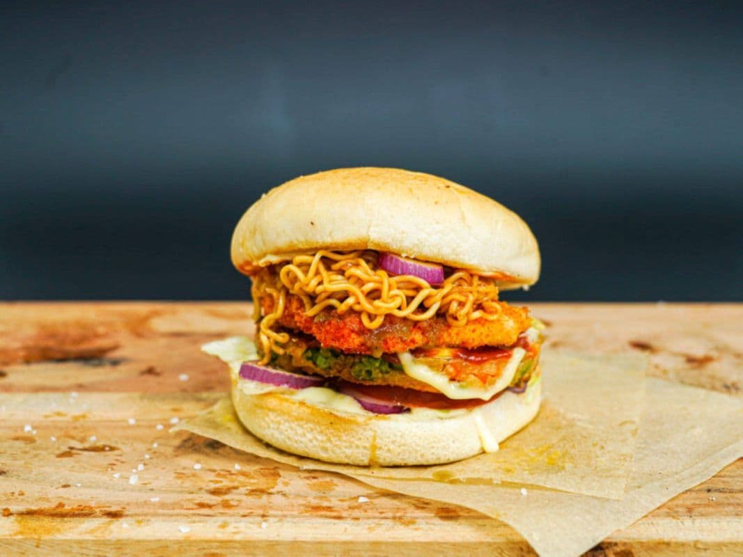 Potato Noodles Burger