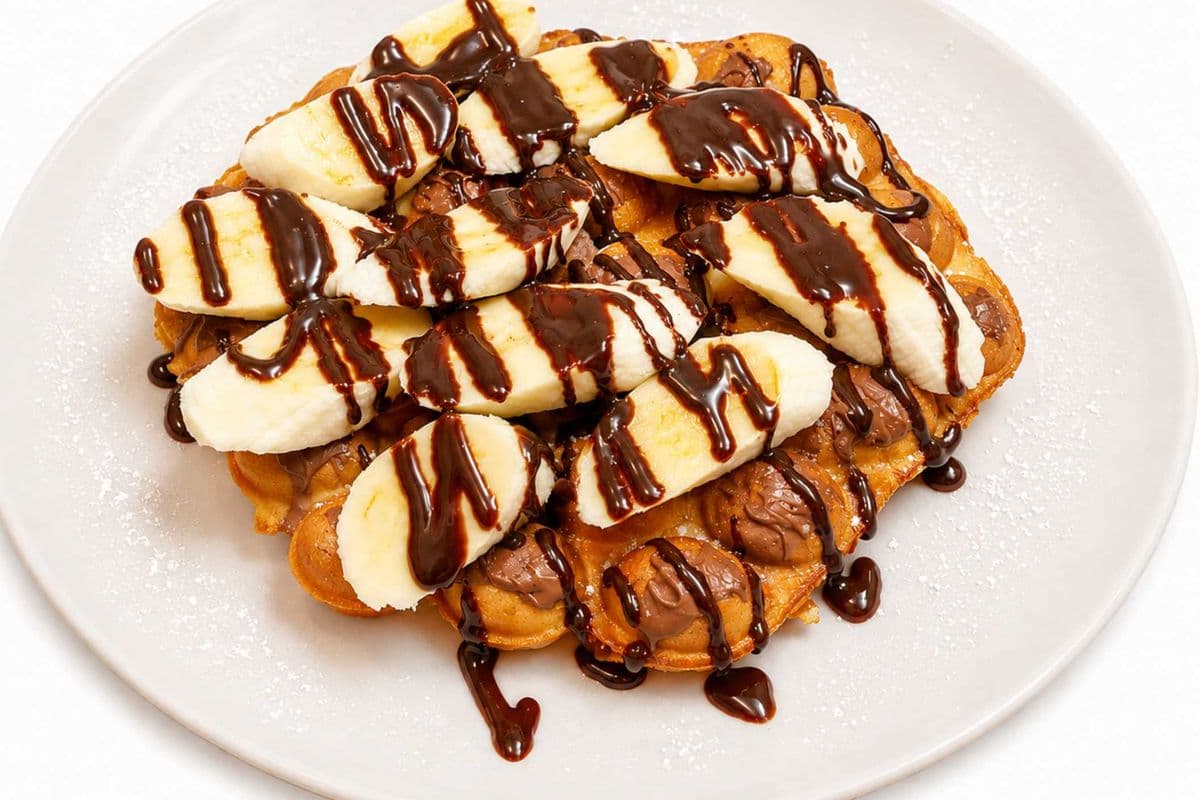 Nutella Banana Waffle