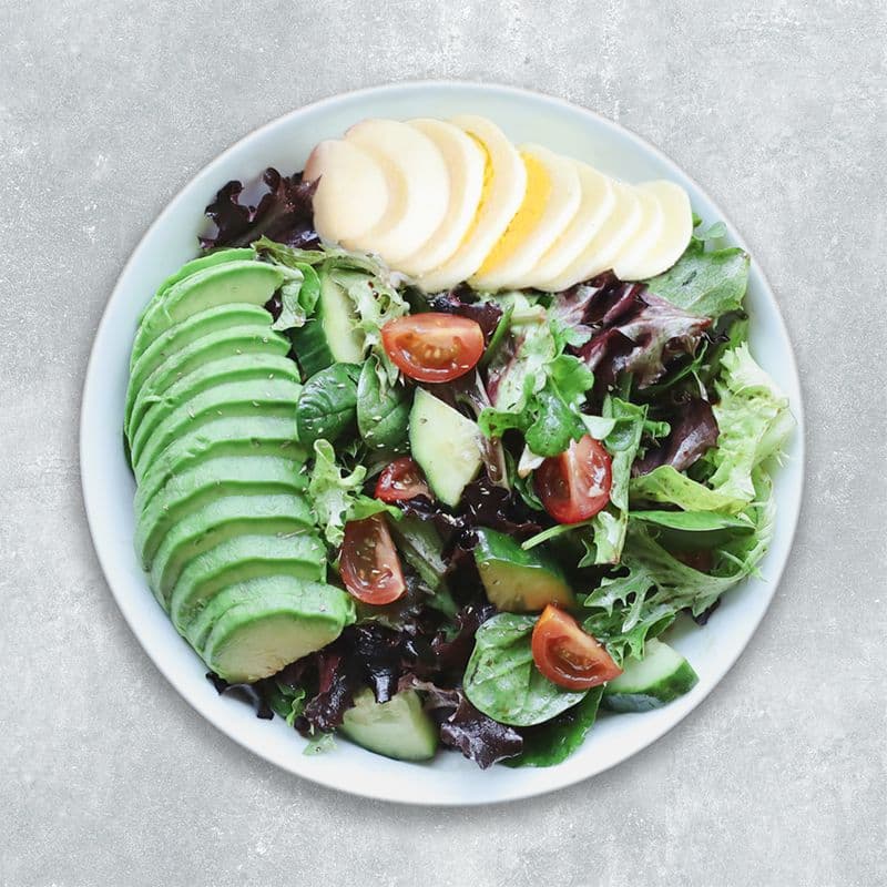 Arugula Spinach Salad