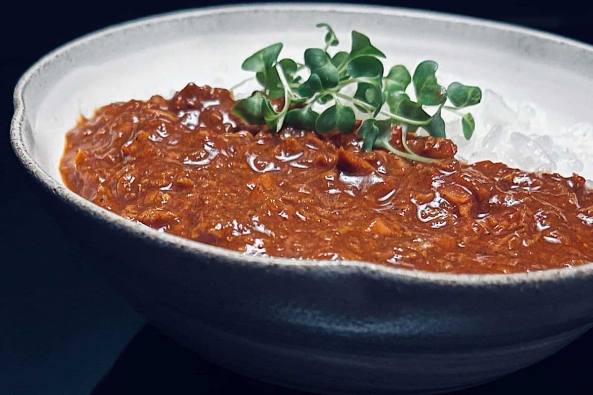 Japanese Style Kheema Curry Rice (Vegan, gluten-free, nut-free)