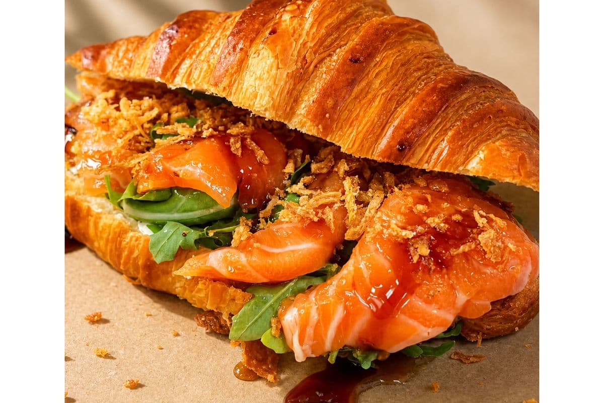 Maple Salmon Croissant