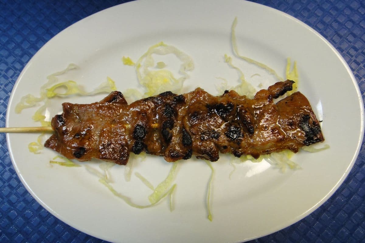 1. Beef or Pork Shish Kabob