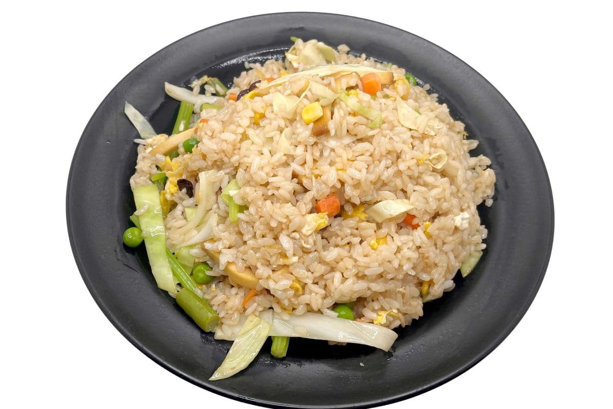 Vegetarian Egg Fried Rice 素炒飯