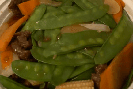 Beef with Snow Peas
