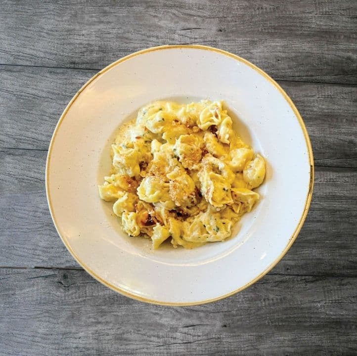 Baked Tortellini Alfredo