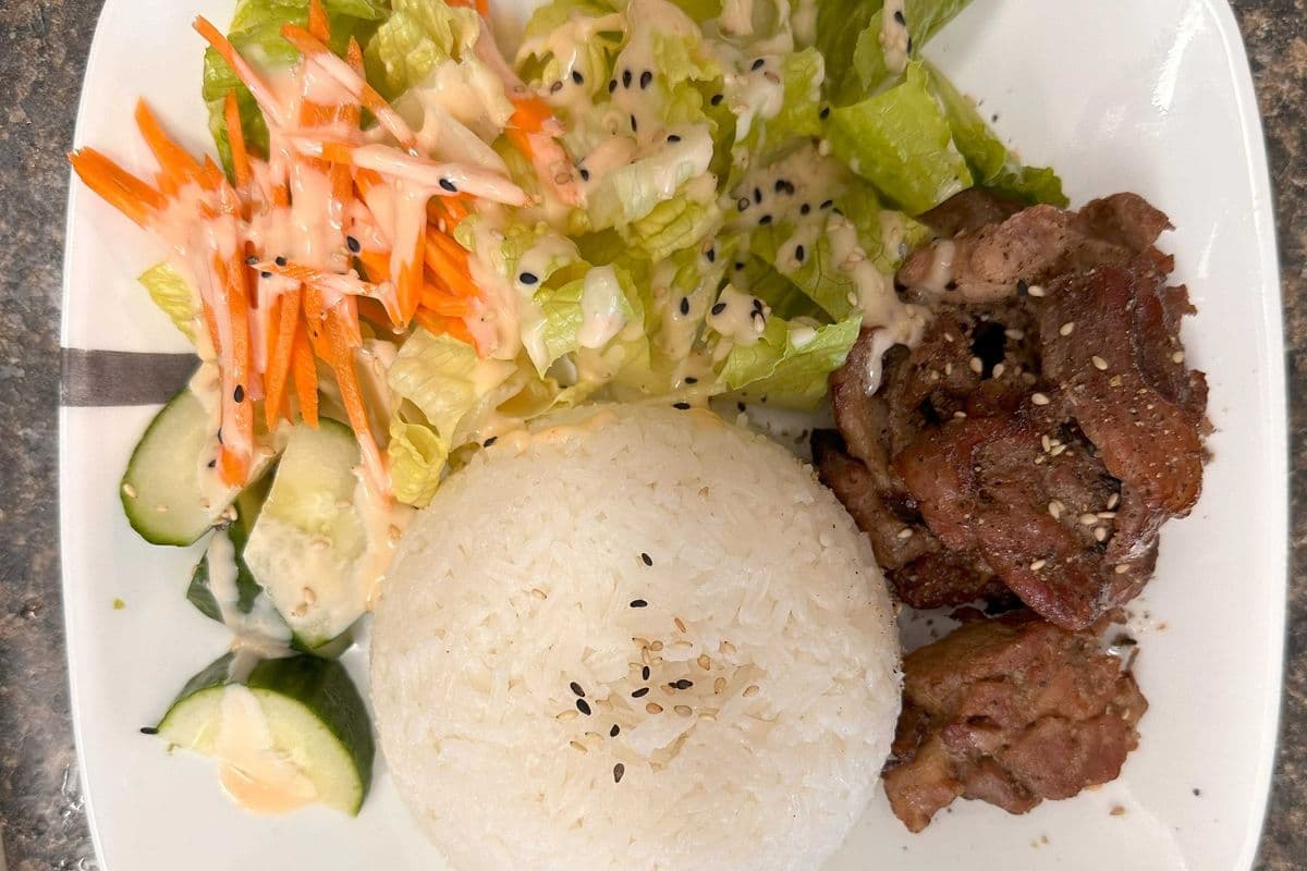 5.3 Steamed Rice with Grilled Pork