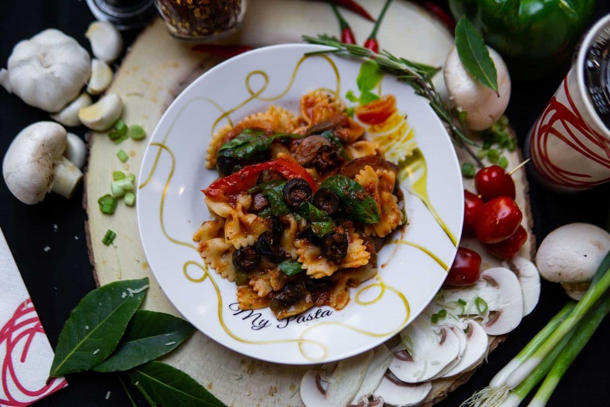 Small Create Your Own Vegetarian Pasta