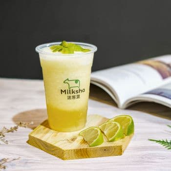 Ice Shavings of Lemon and Jasmine Tea