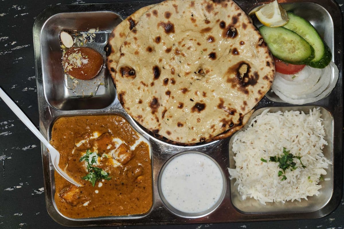 Paneer Butter Masala Thali