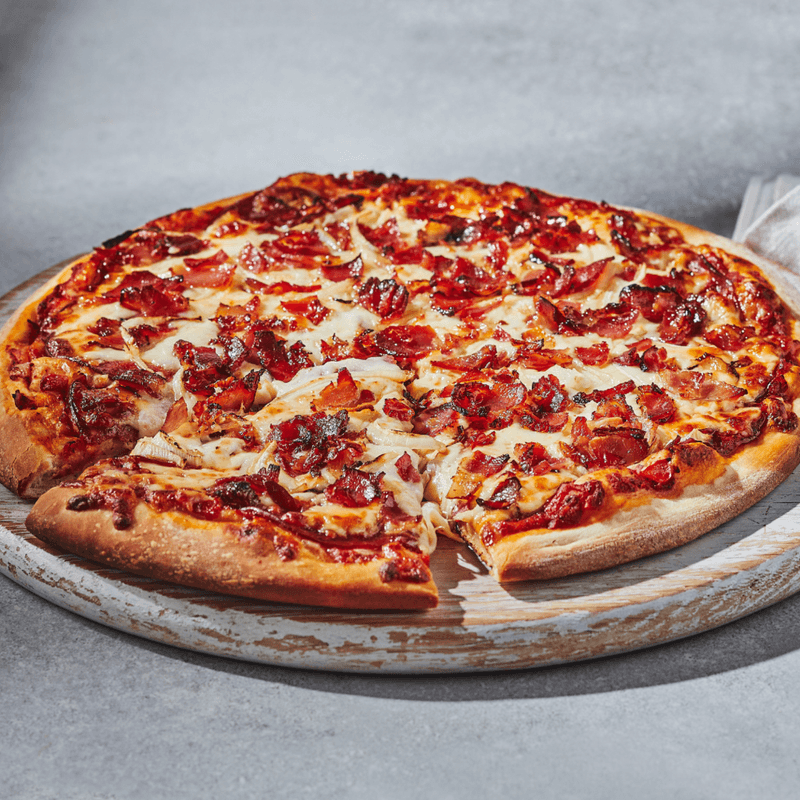 Petite pizza Québecoise / Small Canadian Pizza