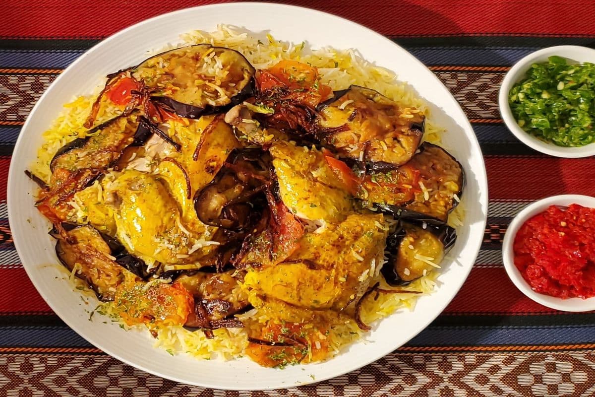 Maqlooba Chicken