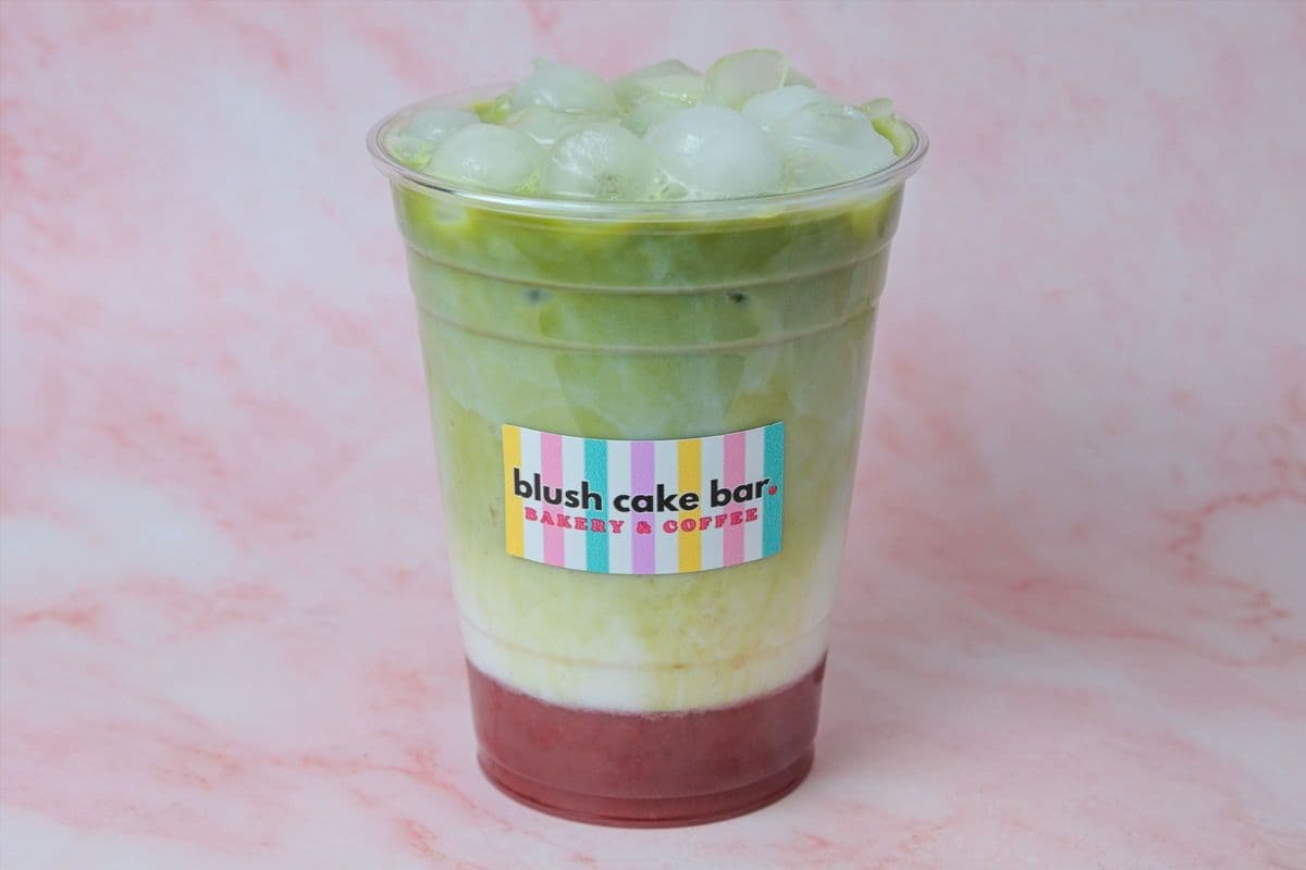 Iced Strawberry Matcha