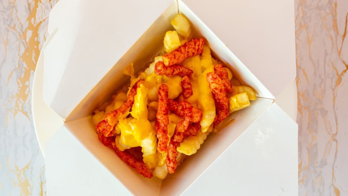 Cheesy Cheeto Fries