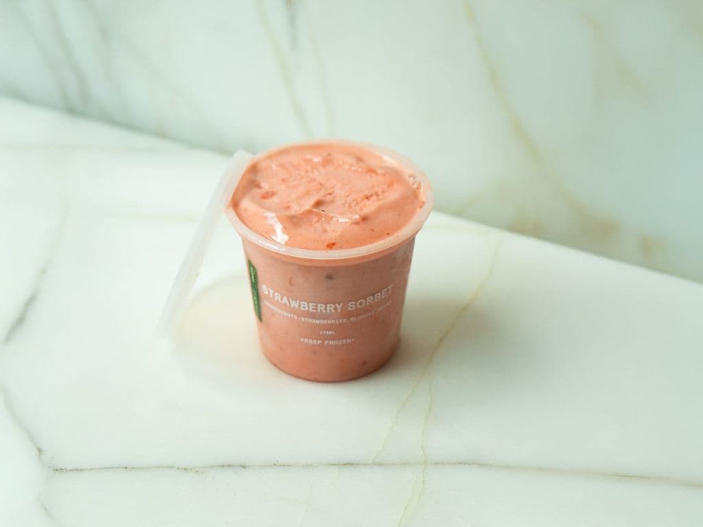Strawberry Sorbetto Mini Tub