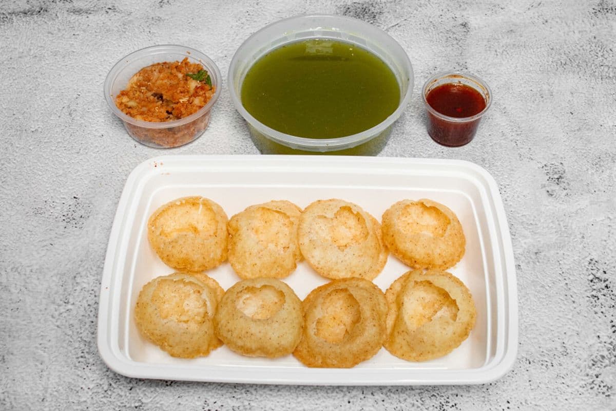Pani Puri Sixer (8 Pcs)