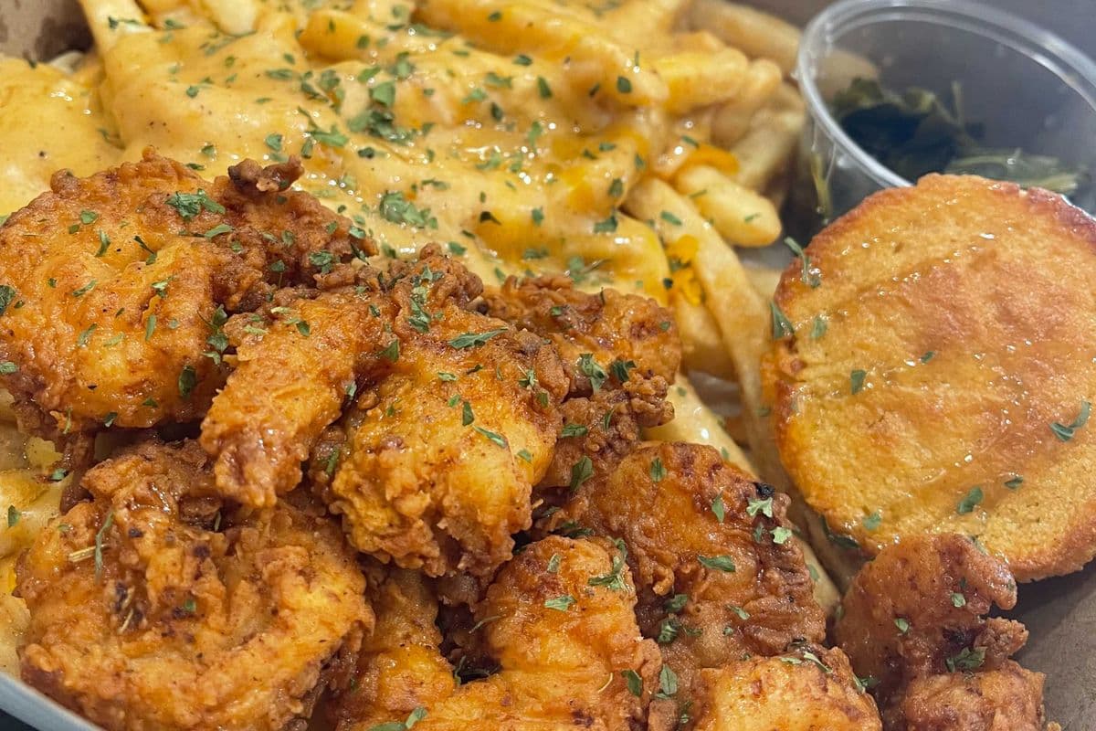 Shrimp & a Sideting