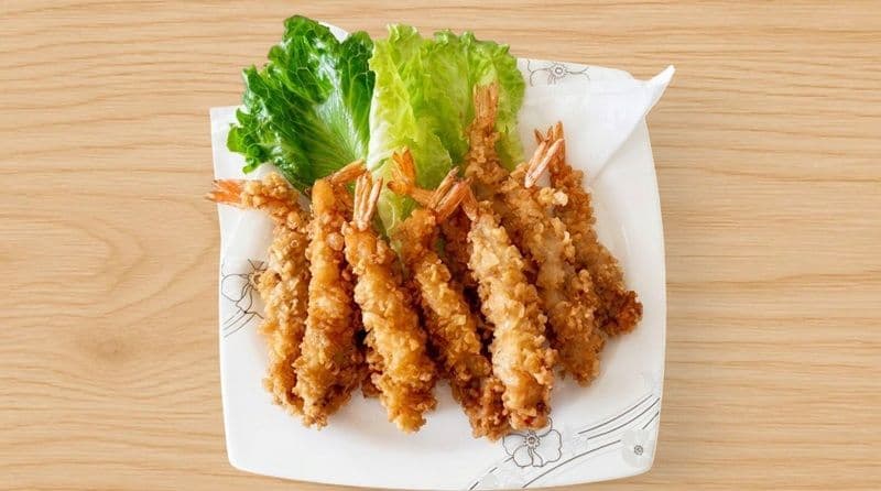 Shrimp Tempura (10 pcs) / Crevettes Tempura (10 Mcx)