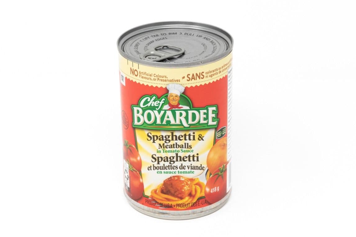 Chef Boyardee Spaghetti And Meatballs in Tomato Sauce