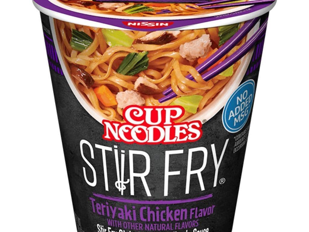 Cup Noodles Stir Fry - Teriyaki Chicken