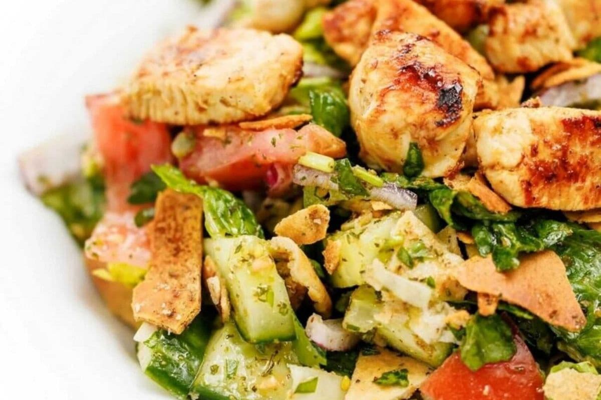 Chicken Fattoush Salad