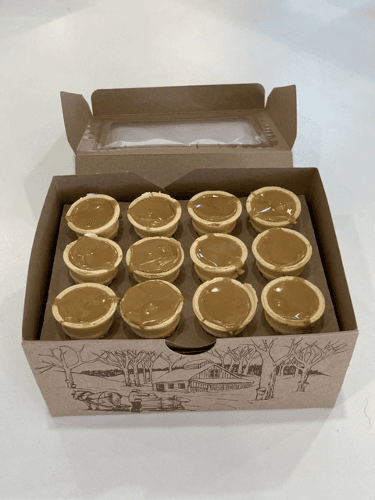 Boite de 12 cornets au beurre d’érable / Box of 12 Maple Butter Cones