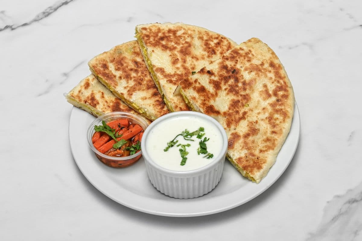 Two Parathas and Dahi