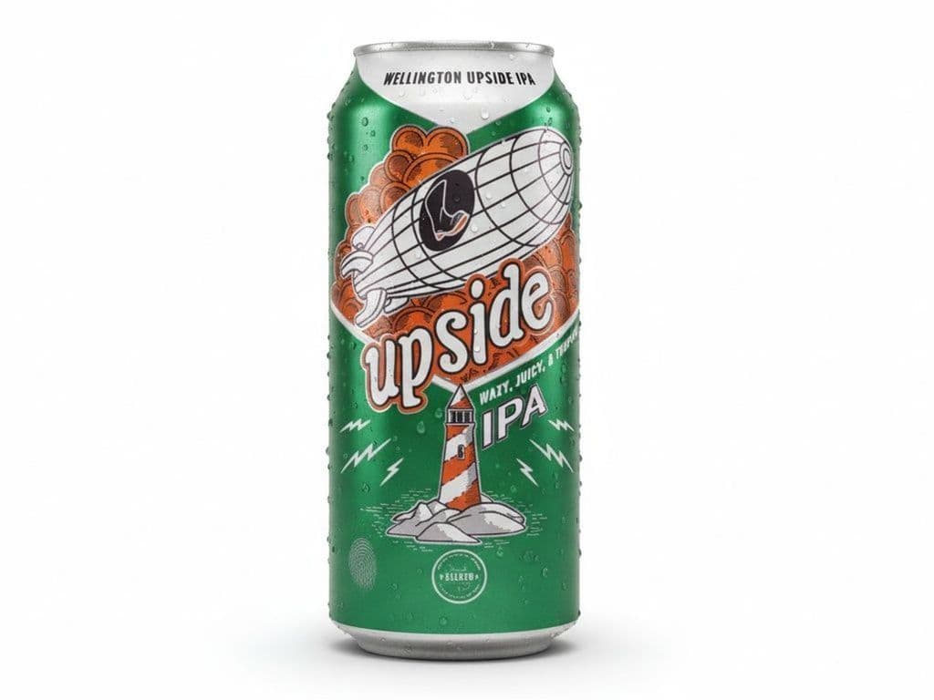 Wellington Brewery - Upside IPA, Individual 473 beer can (6.8% ABV)