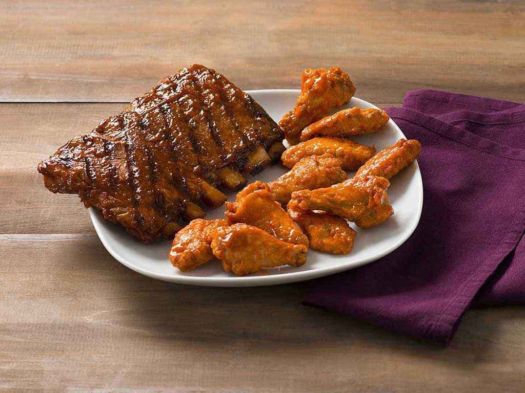 BBQ Back Ribs & Wings Party PAK