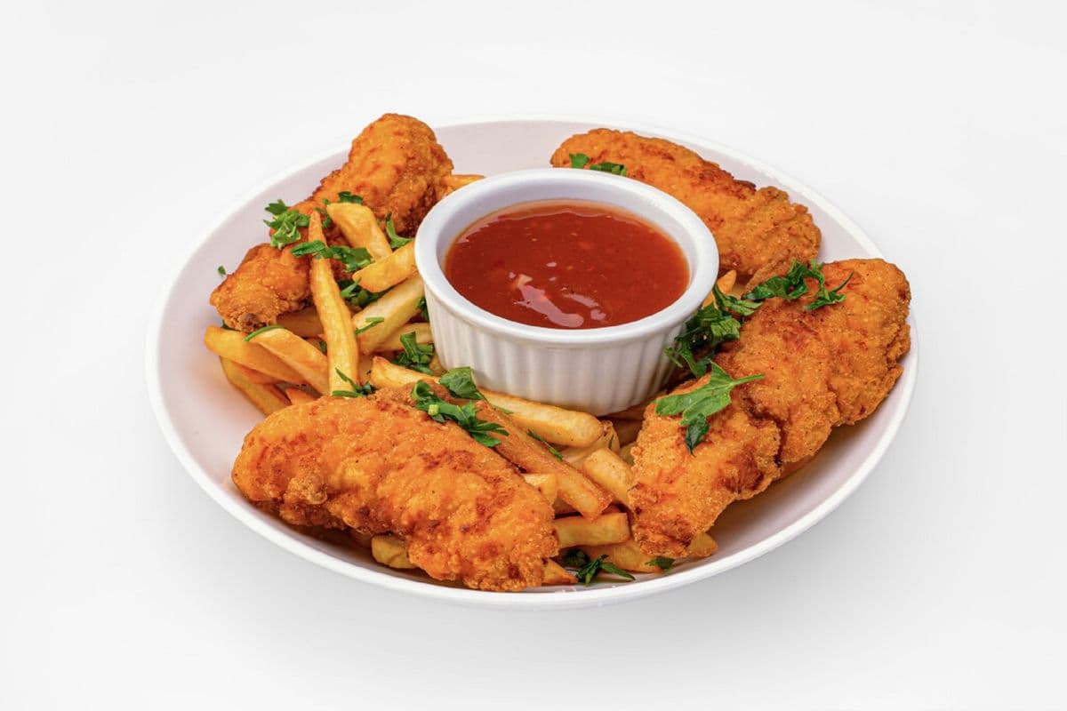 Chicken Tenders with Fries (5 pcs)