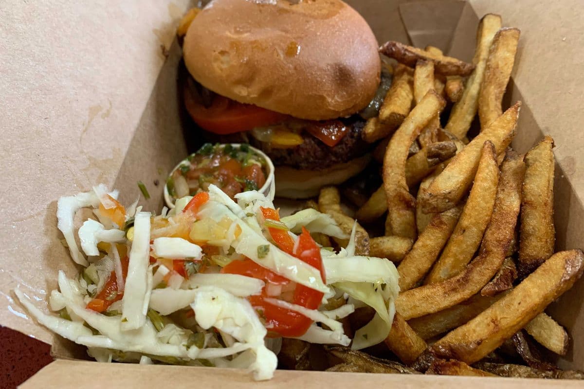 Burger végétarien